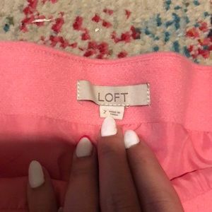 LOFT Skirts - Loft size 2 pink wool skirt LOFT Skirts - Loft size 2 pink wool skirt